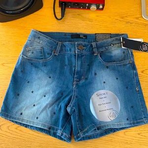 1822 star print Jean short 🔸